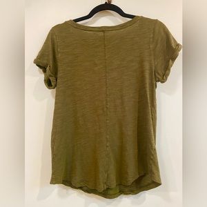 Banana Republic Factory Malibu T Shirt Size Medium Forest Green